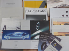 Lade das Bild in den Galerie-Viewer, Konvolut Sammlung 50 Prospekte Mercedes PKW C-Klasse E-Klasse S-Klasse &#39;95-2000
