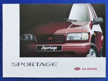 Lade das Bild in den Galerie-Viewer, Kia Sportage MJ 1999 - Prospekt Brochure 09.1998
