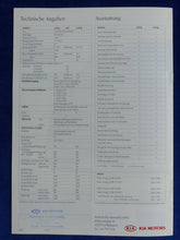 Lade das Bild in den Galerie-Viewer, Kia Pride 3-türig 5-türig - Prospekt Brochure 1995
