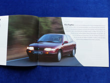 Lade das Bild in den Galerie-Viewer, Kia Programm 1996 Sephia Sportage - Prospekt Brochure 1995
