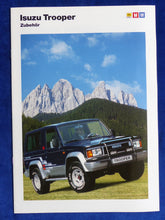 Lade das Bild in den Galerie-Viewer, Isuzu Trooper Zubehör MJ 1991 - Prospekt Brochure 04.1990
