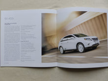 Lade das Bild in den Galerie-Viewer, Lexus Hybridmodelle 2010 - RX GS 450h LS 600h - Prospekt Brochure 11.2009
