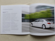 Lade das Bild in den Galerie-Viewer, Lexus Hybridmodelle 2010 - RX GS 450h LS 600h - Prospekt Brochure 11.2009
