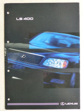 Lade das Bild in den Galerie-Viewer, Lexus 1998 LS 400 - UK-Prospekt Brochure 10.1997 England GB englisch
