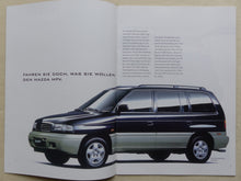 Lade das Bild in den Galerie-Viewer, Mazda MPV MJ 1998 - Prospekt Brochure 02.1998
