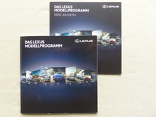 Lade das Bild in den Galerie-Viewer, Lexus Programm 2017 - GS NX RX LC IS LS - Prospekt Brochure + Preisliste 12.2016
