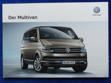 Lade das Bild in den Galerie-Viewer, VW Bus T6 Multivan Colour Freestyle Edition MJ 2017 - Prospekt Brochure 11.2016
