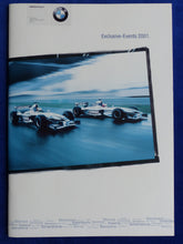 Lade das Bild in den Galerie-Viewer, BMW Motorsport Formel 1 Exclusive-Events 2001 - Prospekt Brochure 01.2000
