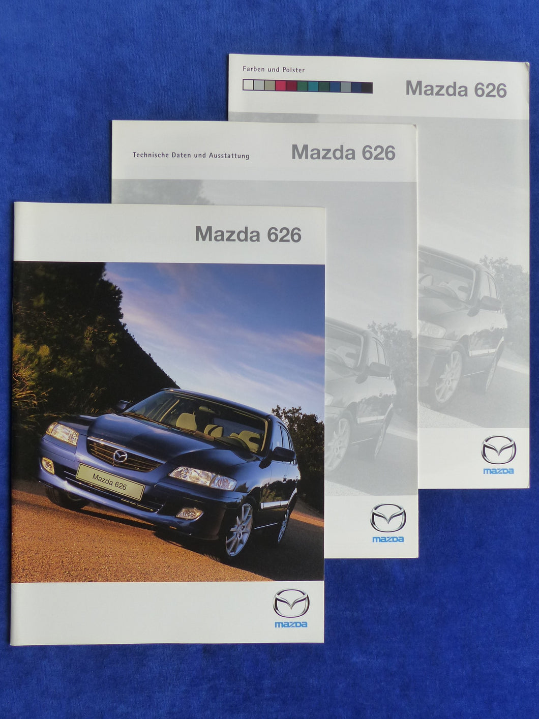 Mazda 626 MJ 2000 - Prospekt Brochure + Daten + Farben 11.1999