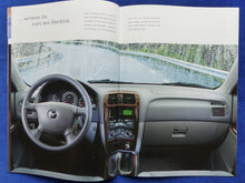 Lade das Bild in den Galerie-Viewer, Mazda 626 MJ 2000 - Prospekt Brochure + Daten + Farben 11.1999

