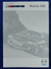 Lade das Bild in den Galerie-Viewer, Mazda 626 MJ 2000 - Prospekt Brochure + Daten + Farben 11.1999
