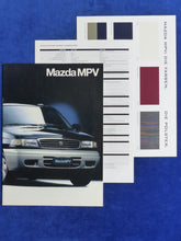 Lade das Bild in den Galerie-Viewer, Mazda MPV MJ 1997 - Prospekt Brochure + Daten + Farben 06.1996

