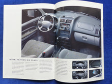 Lade das Bild in den Galerie-Viewer, Mazda MPV MJ 1997 - Prospekt Brochure + Daten + Farben 06.1996
