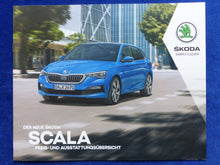 Lade das Bild in den Galerie-Viewer, Skoda Scala MJ 2020 - Prospekt Brochure + Preisliste 06.2019
