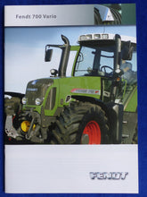 Lade das Bild in den Galerie-Viewer, Fendt 700 Vario Traktor - Prospekt Brochure 06.2009 Tschechien tschechisch
