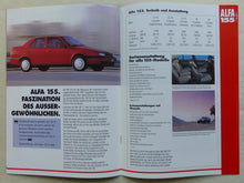 Lade das Bild in den Galerie-Viewer, Alfa Romeo Programm 1993 Österreich - 33 155 164 - Prospekt Brochure
