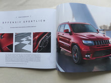 Lade das Bild in den Galerie-Viewer, Jeep Grand Cherokee SRT MJ 2019 - Prospekt Brochure + Preisliste 12.2018
