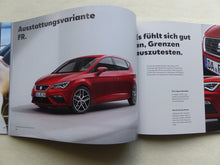 Lade das Bild in den Galerie-Viewer, Seat Leon Style FR Cupra X-Perience MJ 2019 - Prospekt Brochure 11.2018

