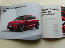 Lade das Bild in den Galerie-Viewer, Seat Ibiza FR Black Edition MJ 2020 - Prospekt Brochure + Preisliste 07.2019
