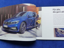 Lade das Bild in den Galerie-Viewer, VW Passat Limousine &amp; Variant MJ 2020 - Prospekt Brochure + Preisliste 08.2019
