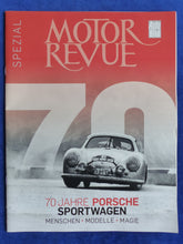Lade das Bild in den Galerie-Viewer, 70 Jahre Porsche Sportwagen 356 912 718 968 911 GT3 - Motor Revue Spezial 1/2018
