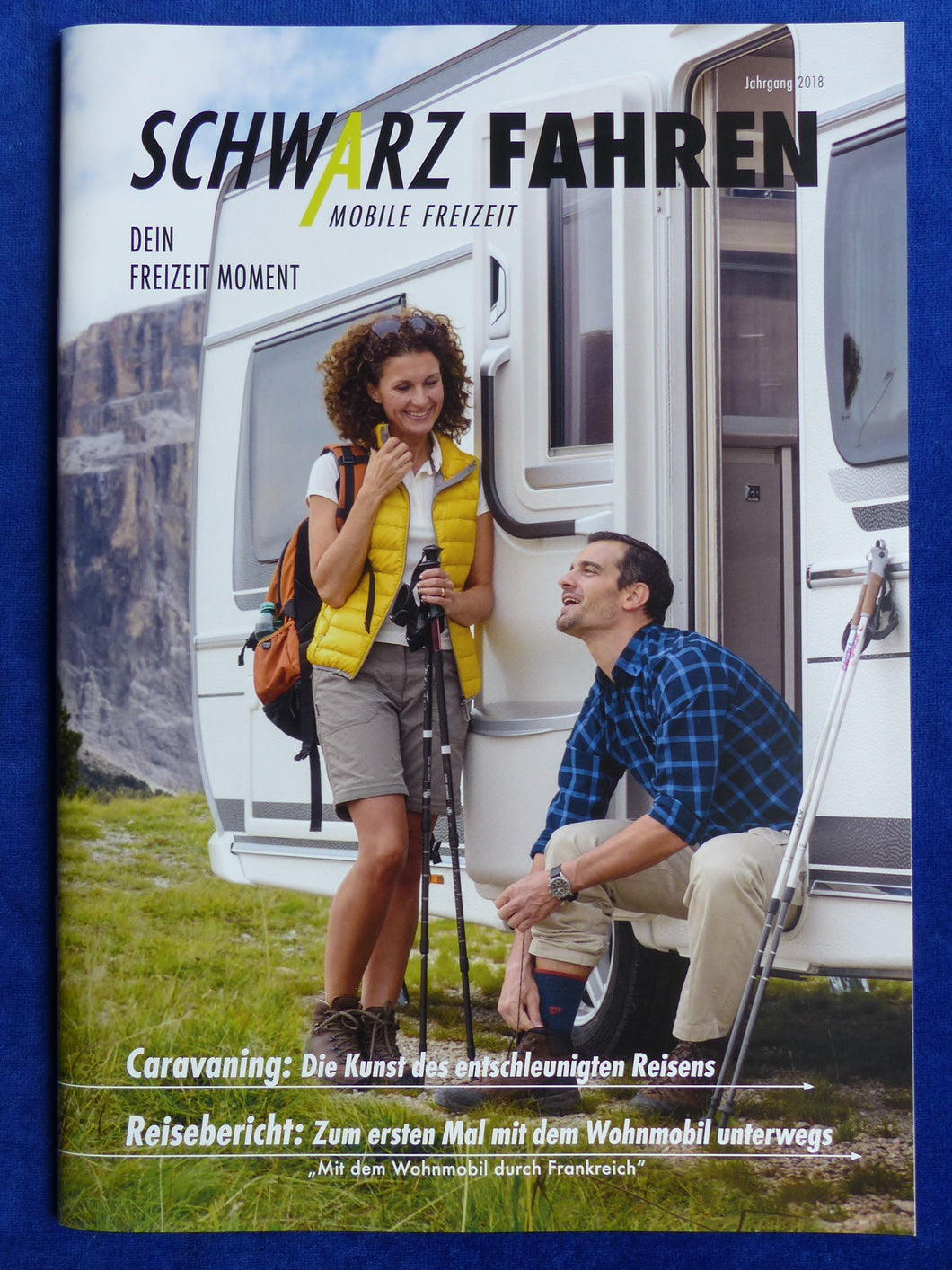 Schwarz Caravaning Magazin 3/2018 - Reisemobil Wohnwagen Camping Fendt Kabe N+B