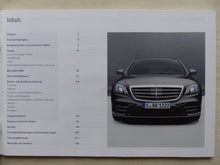 Lade das Bild in den Galerie-Viewer, Mercedes S-Klasse Limousine AMG - Preisliste MJ 2018 - Prospekt Brochure 07.2017
