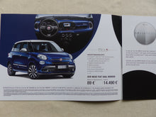 Lade das Bild in den Galerie-Viewer, Fiat 500 500L 500X Mirror Sondermodelle MJ 2018 - Prospekt Brochure 2017
