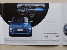 Lade das Bild in den Galerie-Viewer, Fiat 500 500L 500X Mirror Sondermodelle MJ 2018 - Prospekt Brochure 2017
