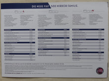 Lade das Bild in den Galerie-Viewer, Fiat 500 500L 500X Mirror Sondermodelle MJ 2018 - Prospekt Brochure 2017
