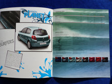 Lade das Bild in den Galerie-Viewer, Renault Clio by Rip Curl Sondermodell - Prospekt Brochure + Preisliste 01.2008

