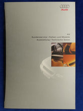 Lade das Bild in den Galerie-Viewer, Audi A3 MJ 1997 - Prospekt + Daten + Sonderausstattungen + Preisliste 06.1996
