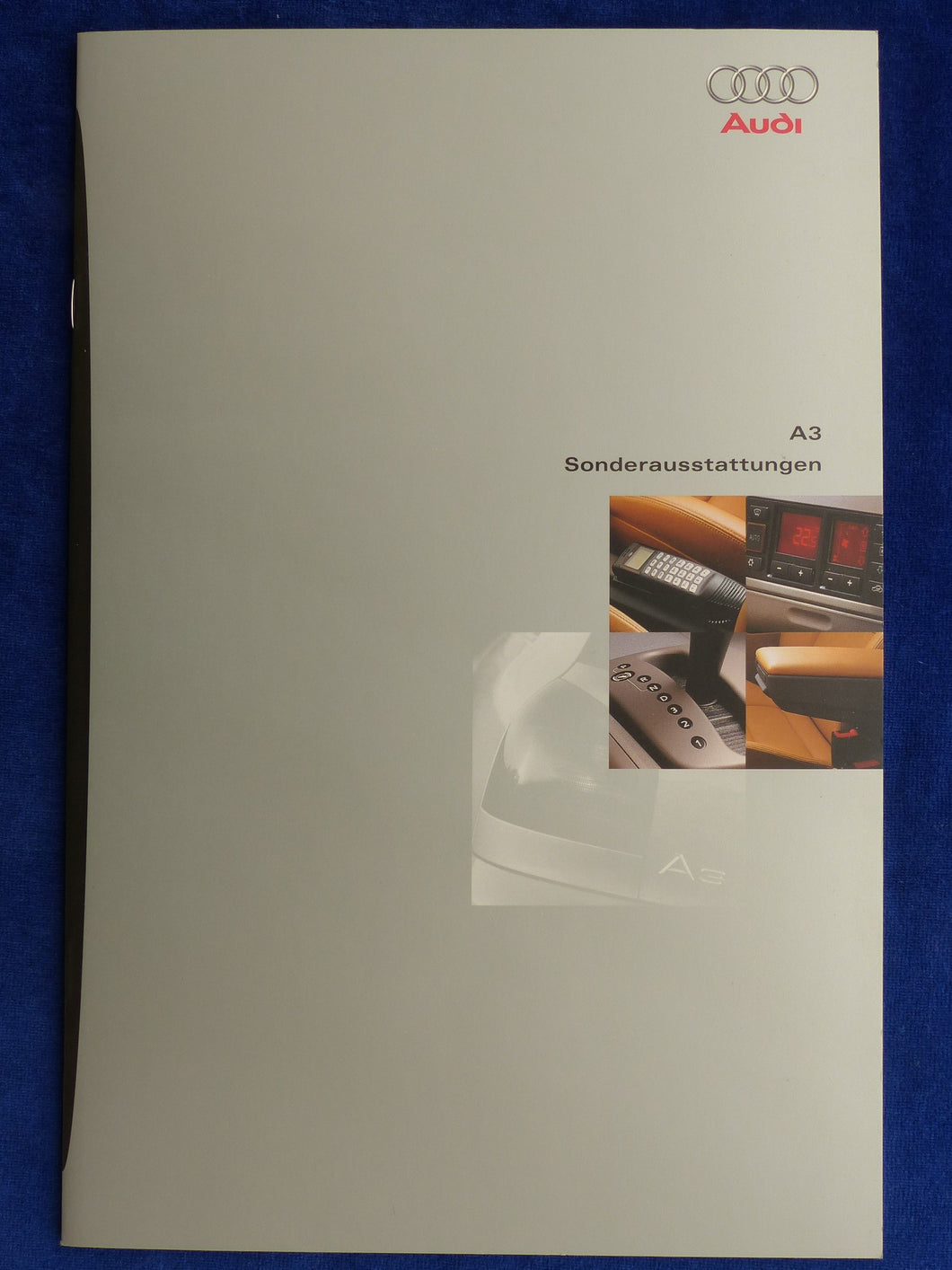 Audi A3 Typ 8L - Sonderausstattungen MJ 1997 - Prospekt Brochure 06.1996