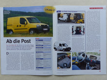 Lade das Bild in den Galerie-Viewer, Fiat Doblo Cargo JTD - Sonderdruck Lastauto Omnibus Heft 8/2002
