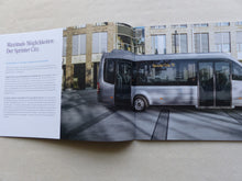 Lade das Bild in den Galerie-Viewer, Mercedes-Benz Sprinter Minibusse City Travel MJ 2020 - Prospekt Brochure 08.2019
