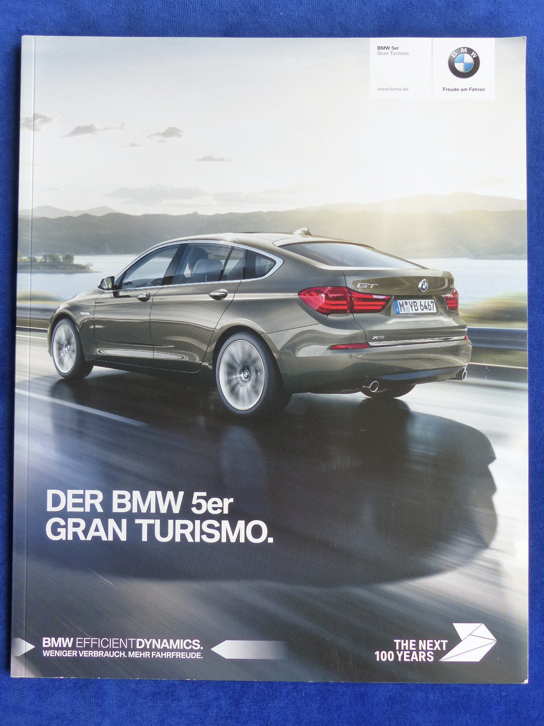 BMW 5er GT Gran Turismo Typ F07 MJ 2016 - Prospekt Brochure 01.2016