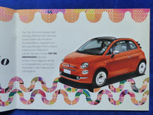Lade das Bild in den Galerie-Viewer, Fiat 500 Anniversario MJ 2018 - Prospekt Brochure + Preisliste 09.2017
