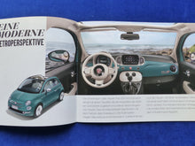 Lade das Bild in den Galerie-Viewer, Fiat 500 Anniversario MJ 2018 - Prospekt Brochure + Preisliste 09.2017
