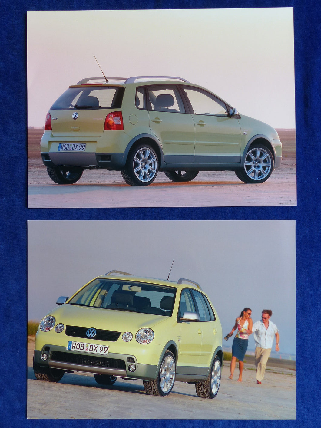 Volkswagen VW Polo Fun MJ 2004 - 2x Original Pressefoto 09.2003