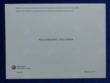 Lade das Bild in den Galerie-Viewer, Volkswagen VW Polo Limousine Sedan MJ 2004 - Original Pressefoto 09.2003
