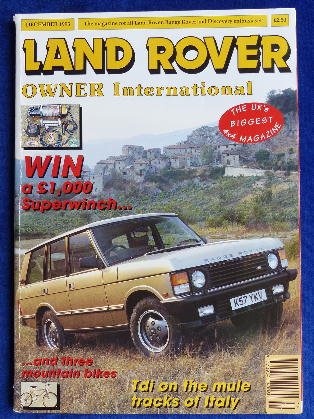 Land Rover Owner UK-Magazine 12/1993 - Series One Defender Discovery Range Rover