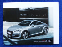 Lade das Bild in den Galerie-Viewer, Audi TT TTS quattro MJ 2015 - Preview Prospekt Brochure 03.2014
