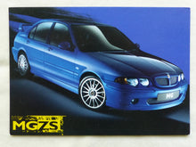 Lade das Bild in den Galerie-Viewer, MG Rover ZS 180 MJ 2002 - Prospektkarte Prospekt Brochure 07.2001
