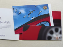 Lade das Bild in den Galerie-Viewer, MG F Roadster MGF 1.8i Typ RD - Prospekt Brochure + Daten &amp; Ausstattungen 1999
