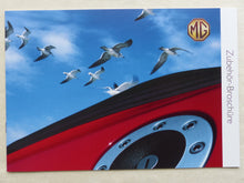 Lade das Bild in den Galerie-Viewer, MG F Roadster MGF 1.8i Typ RD - Prospekt Brochure + Daten &amp; Ausstattungen 1999
