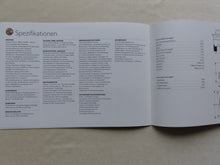 Lade das Bild in den Galerie-Viewer, MG F Roadster MGF 1.8i Typ RD - Prospekt Brochure + Daten &amp; Ausstattungen 1999
