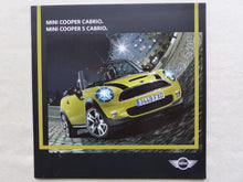 Lade das Bild in den Galerie-Viewer, Mini Cooper S Cabrio Typ R57 MJ 2009 - Hochglanz Prospekt Brochure 01.2009
