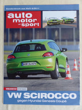 Lade das Bild in den Galerie-Viewer, VW Scirocco Hyundai Genesis Coupe Vergleichstest - Sonderdruck ams Heft 6/2011
