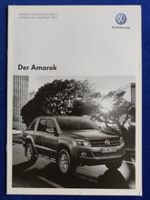Lade das Bild in den Galerie-Viewer, VW Amarok SingleCab DoubleCab MJ 2012 - Prospekt Brochure + Preisliste 01.2012
