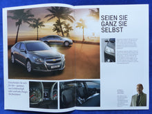 Lade das Bild in den Galerie-Viewer, Chevrolet Malibu MJ 2012 - Prospekt Brochure 02.2012
